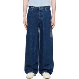 Alexander Wang Alexander Wang Blue Flasher Graphic Jeans
