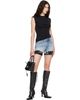 Alexander Wang Alexander Wang Blue Pre-Styled Relaxed Logo Bike Shorts - 4