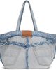 Alexander Wang Alexander Wang Blue Punch Denim Large Tote - 1