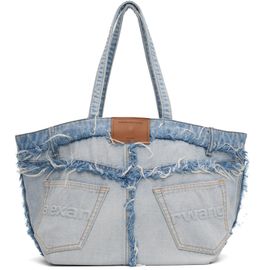 Alexander Wang Alexander Wang Blue Punch Denim Large Tote