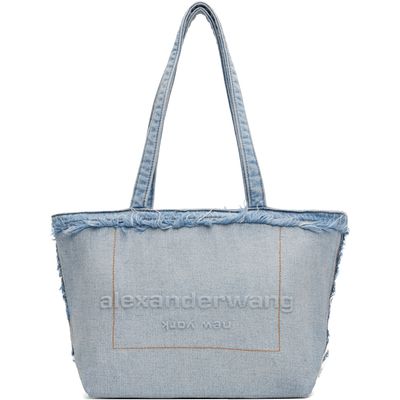 Alexander Wang Alexander Wang Blue Punch Medium Fray Tote