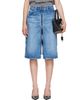 Alexander Wang Alexander Wang Blue Zip Front Midi Skort - 1