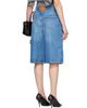 Alexander Wang Alexander Wang Blue Zip Front Midi Skort - 3