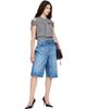 Alexander Wang Alexander Wang Blue Zip Front Midi Skort - 4