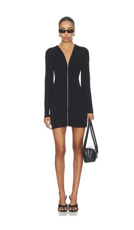 Alexander Wang Alexander Wang Continuous Zipper Mini Dress
