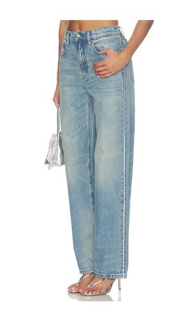 Alexander Wang Alexander Wang Ez Jeans With Embellished Chain