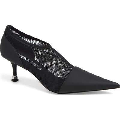 Alexander Wang Alexander Wang Fei Mesh Pointed Toe Bootie