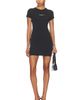 Alexander Wang Alexander Wang Fitted Mini Dress With Logo Print - 1