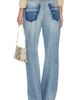 Alexander Wang Alexander Wang Float Jeans With Logo Shadow Pockets - 1