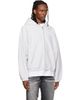 Alexander Wang Alexander Wang Gray Crystal Embellished Oversized Zip-Up Hoodie - 2
