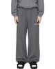 Alexander Wang Alexander Wang Gray Logo Print Mid-Rise Oversized Sweatpants - 1