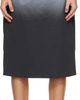 Alexander Wang Alexander Wang Gray Reflective Mid-Rise Midi Skirt - 1