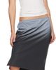 Alexander Wang Alexander Wang Gray Reflective Mid-Rise Midi Skirt - 4
