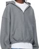 Alexander Wang Alexander Wang Gray Star Zip Up Hoodie - 2