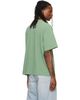 Alexander Wang Alexander Wang Green Mirrored Logo Short Sleeve T-shirt - 3