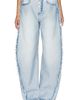 Alexander Wang Alexander Wang Inverted Blow Up Jean With Emboss Logo - 2