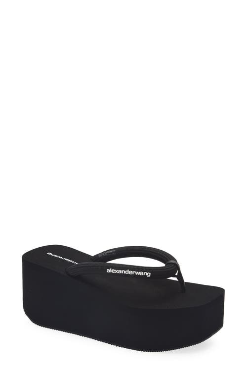 Alexander Wang Alexander Wang Jenna Platform Flip Flop