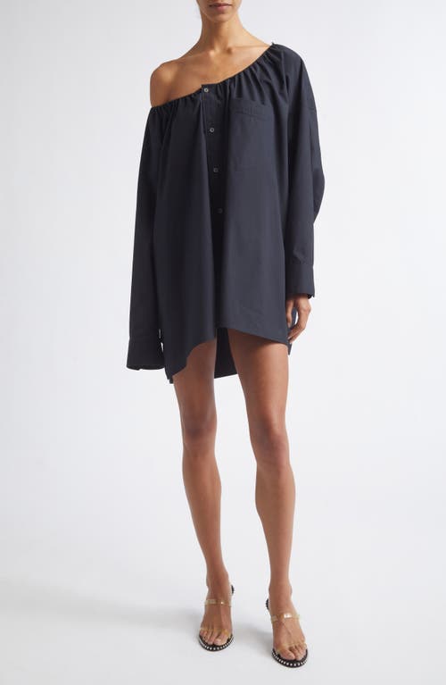 Alexander Wang Alexander Wang Long Sleeve Cotton Button-Up Shirtdress