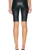 Alexander Wang Alexander Wang Mid-Rise Belted Leather Short - 4
