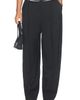 Alexander Wang Alexander Wang Mid-Rise Belted Tailored Pant With Pre-styled Boxer - 1