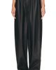 Alexander Wang Alexander Wang Mid Rise Leather Track Pant - 1
