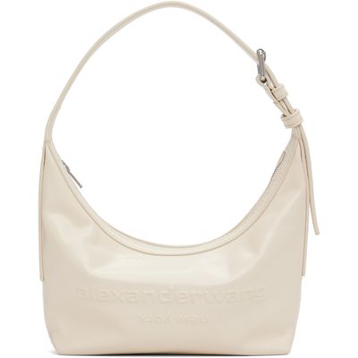 Alexander Wang Alexander Wang Off-White Punch Small Shoulder Bag