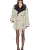 Alexander Wang Alexander Wang Oversized Trench Coat With Faux Fur Lining - 1