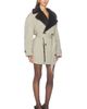Alexander Wang Alexander Wang Oversized Trench Coat With Faux Fur Lining - 2