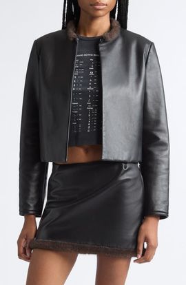Alexander Wang Alexander Wang Padded Leather Jacket