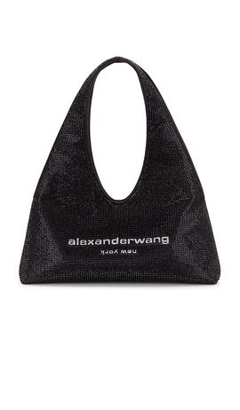 Alexander Wang Alexander Wang Pike Mini Hobo Crossbody Strap Bag