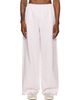 Alexander Wang Alexander Wang Pink Logo Print Oversized Sweatpants - 1