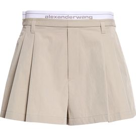 Alexander Wang Alexander Wang Pleated High Waist Shorts