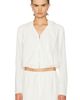 Alexander Wang Alexander Wang Pleated Neckline Hoodie Sweatshirt - 1