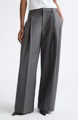 Alexander Wang Alexander Wang Pleated Wide Leg Pants