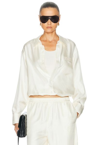 Alexander Wang Alexander Wang Pre-styled Cami Top With Button Up Shirt