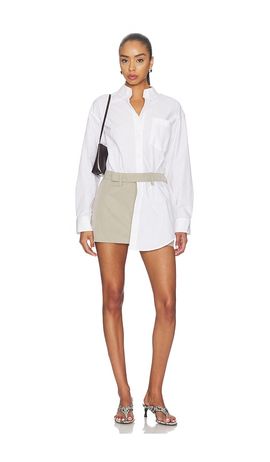 Alexander Wang Alexander Wang Pre-styled Dress With Tucked Shirt