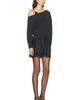 Alexander Wang Alexander Wang Pre-Styled Slip Dress With Cut Neckline Long Sleeve Sweater - 2