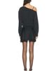 Alexander Wang Alexander Wang Pre-Styled Slip Dress With Cut Neckline Long Sleeve Sweater - 4