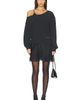 Alexander Wang Alexander Wang Pre-styled Slip Dress With Cut Neckline Sweater - 1