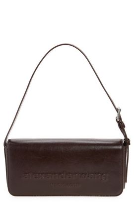 Alexander Wang Alexander Wang Punch Flap Leather Shoulder Bag