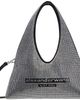 Alexander Wang Alexander Wang Silver & Black Pike Crystal Mini Bag - 1