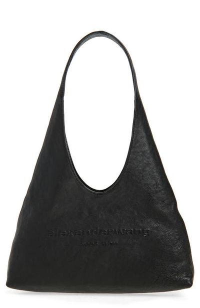 Alexander Wang Alexander Wang Small Pike Leather Hobo Bag