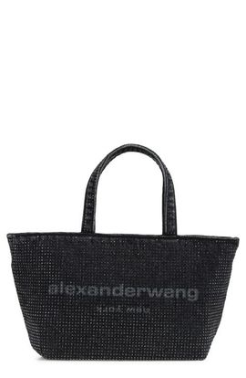 Alexander Wang Alexander Wang Small Punch Hotfix Denim Tote