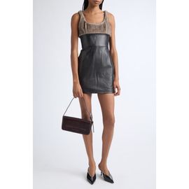 Alexander Wang Alexander Wang Tailored Mixed Media Dress