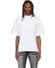 Alexander Wang Alexander Wang White Gradient Logo Short Sleeve T-shirt - 1