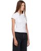 Alexander Wang Alexander Wang White Hotfix Card Graphic Fitted S/S T-shirt - 2