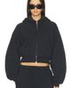 Alexander Wang Alexander Wang Zip-up Hoodie With Faux Fur Hood - 1