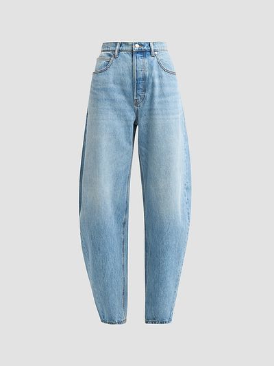 Alexander Wang Women's Crystal Hotfix Pocket Blowup Jeans