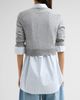 Alexander Wang Women's Layered Wool Button-Front Shirt - 3