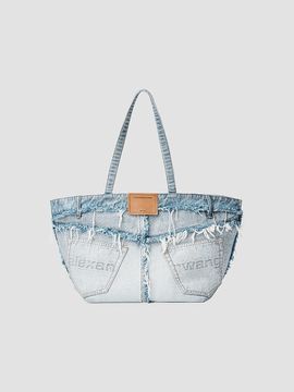 Alexander Wang Women's Punch Denim Tote Bag